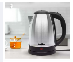 Electric Kettle 2L – Perfect for Tea, Coffee, and Hot Water